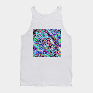 colour chaos pattern Tank Top